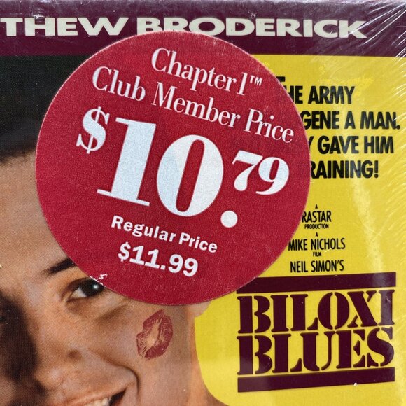 Biloxi Blues (VHS, 1996) Matthew Broderick Sealed Alliance Universal Watermarks - Picture 12 of 12